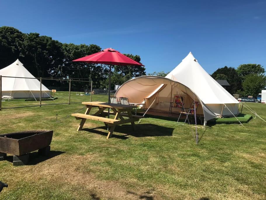 Cox Hill Glamping Badger Hotell Truro Eksteriør bilde